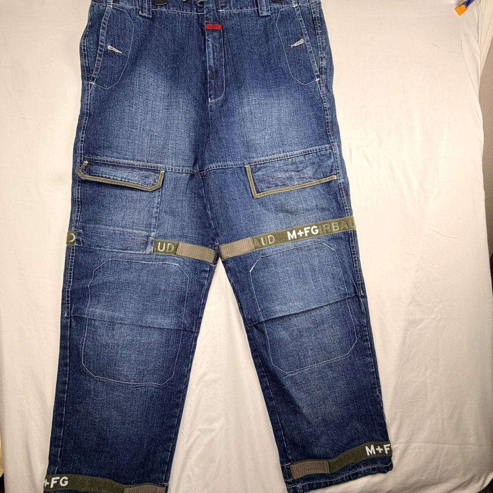 Vintage Marithe Francois Girbaud Jeans Mens 38 Shuttle Tape Baggy Skate
